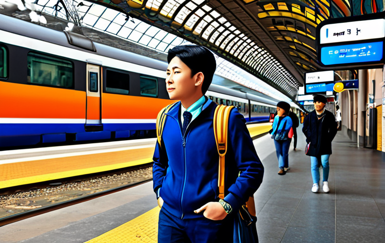 띠띠뽀와 어린이들에게 주는 용기 - Titipo and Friends Teamwork**

"A heartwarming scene featuring Titipo and his diverse train friends,...