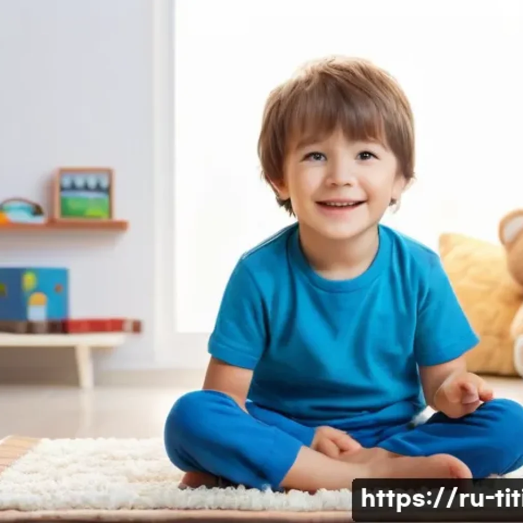 띠띠뽀 무료 스트리밍 정보 - **Image Prompt 1: Cozy Titipo Viewing**
"A happy 5-year-old Russian boy, with short brown hair, ...