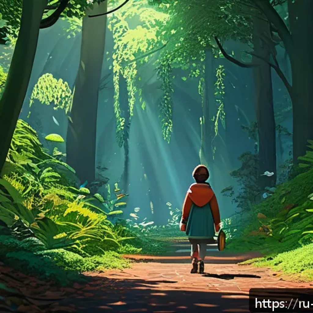띠띠뽀 애니메이션 관련 국제 시상식 - A richly detailed animation scene showcasing a vibrant fusion of traditional hand-drawn art and cutt...