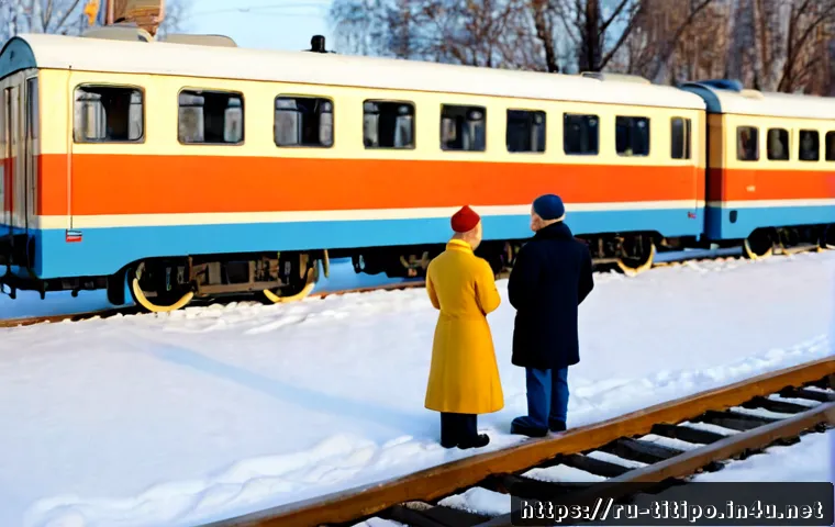 Home 17 띠띠뽀 캐릭터들의 철학 - Photorealistic miniature railway scene with four original friendly colorful train characters gathere...